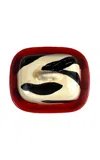 Musae Studio - Zebra Butter Dish - Animal In Animal Print