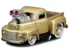 Muscle Machines 1949 Ford F1 Pickup Truck Gold Metallic 1/64 Diecast Model Car By