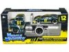 Muscle Machines 1950 Ford Coe Flatbed Truck #61 And 1966 Ford Gt40 Mk Ii #61 Green Metallic With Yellow Stripes "mus