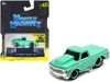 Muscle Machines 1972 Chevrolet C10 Pickup Truck Light Green 1/64 Diecast Model Car By  In Blue