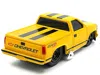 Muscle Machines 1993 Chevrolet 454 Ss Pickup Truck Yellow With Black Stripes 1/64 Diecast Model Car By Muscle Machin