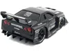Muscle Machines 1999 Nissan Skyline Gt-r (r34) #5 "liberty Walk" Black 1/64 Diecast Model Car By