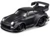 Muscle Machines Rwb 993 911 Matt Black 1/64 Diecast Model Car By
