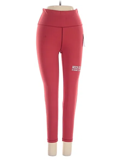 Muscle Republic Active Pants In Red