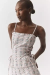 Muse Assembly Mia Cotton Corset Top In Multi
