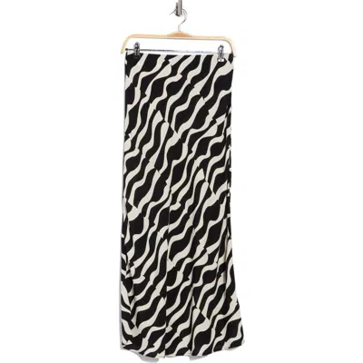 Muse Bias-cut Maxi Skirt In Gray