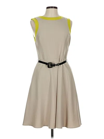 Pre-owned Muse Casual Dress In Brown