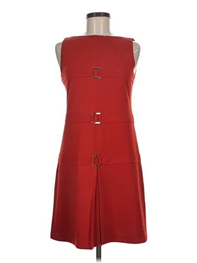 Pre-owned Muse Casual Dress In Burgundy