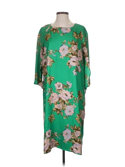 Pre-owned Muse Casual Dress In Green
