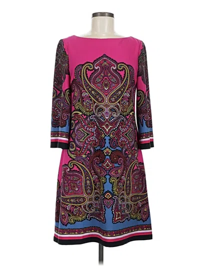Pre-owned Muse Casual Dress In Pink