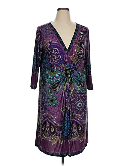 Pre-owned Muse Casual Dress In Purple