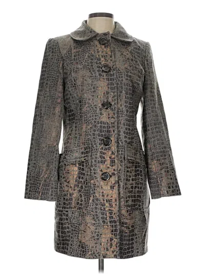 Pre-owned Muse Coat In Gray