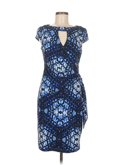 Pre-owned Muse Cocktail Dress In Blue