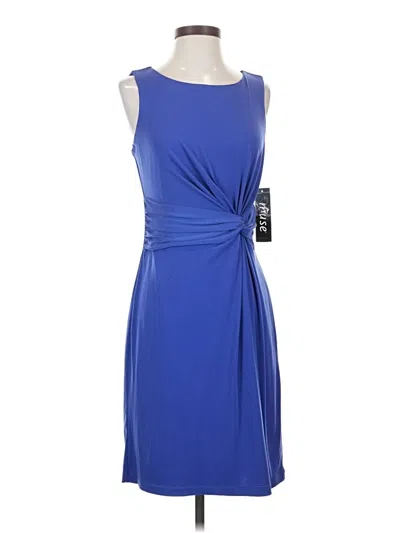 Muse Cocktail Dress In Blue