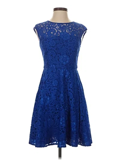 Pre-owned Muse Cocktail Dress In Blue