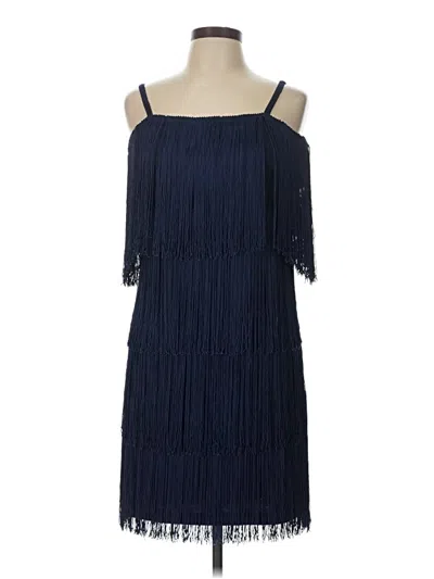 Pre-owned Muse Cocktail Dress In Blue