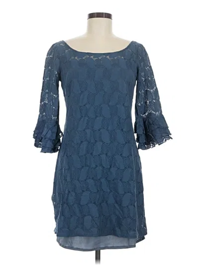 Pre-owned Muse Cocktail Dress In Blue