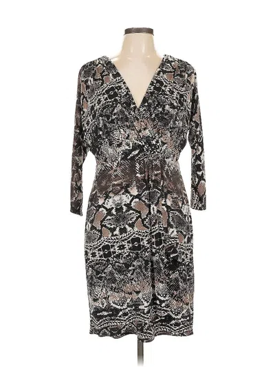 Pre-owned Muse Cocktail Dress In Brown