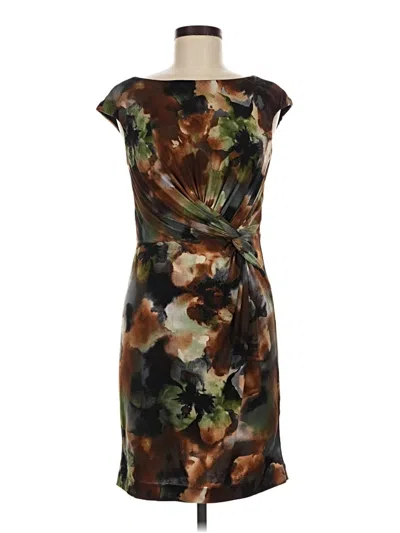 Pre-owned Muse Cocktail Dress In Brown