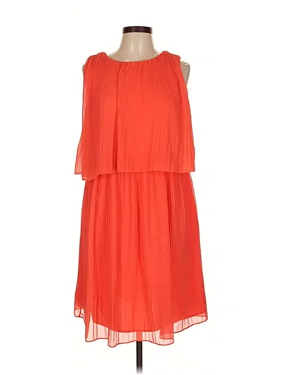 Pre-owned Muse Cocktail Dress In Orange