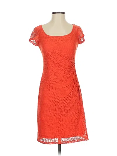 Pre-owned Muse Cocktail Dress In Orange