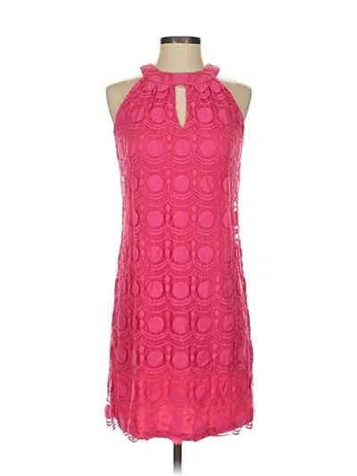 Pre-owned Muse Cocktail Dress In Pink
