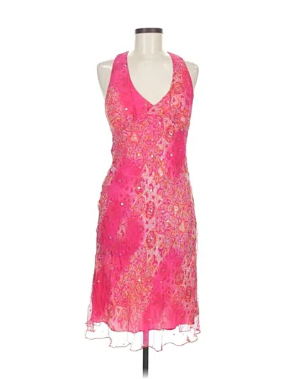 Pre-owned Muse Cocktail Dress In Pink