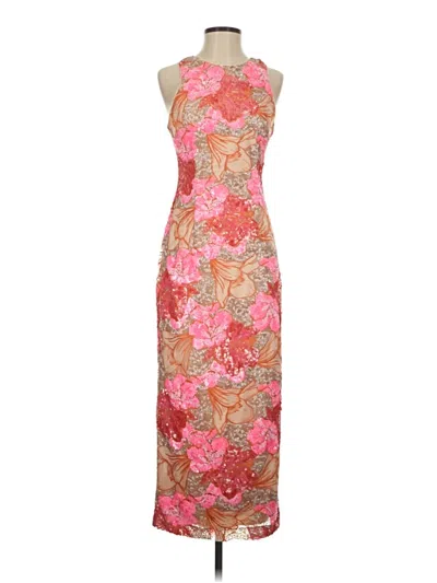 Pre-owned Muse Cocktail Dress In Pink