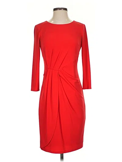 Pre-owned Muse Cocktail Dress In Red
