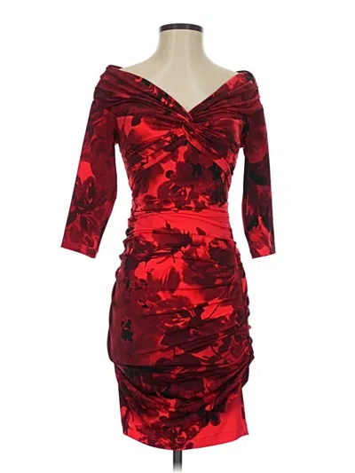 Pre-owned Muse Cocktail Dress In Red