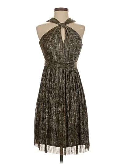 Pre-owned Muse Cocktail Dress In Silver