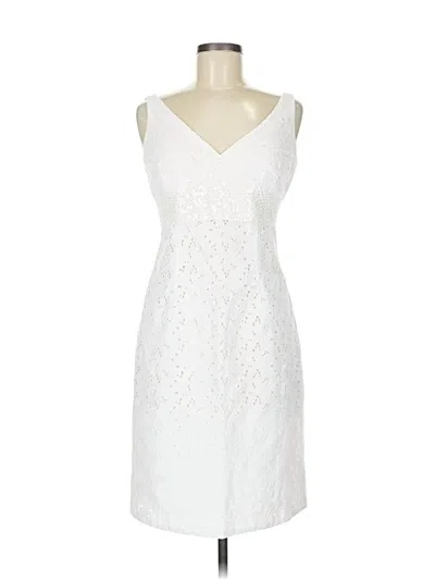Pre-owned Muse Cocktail Dress In White