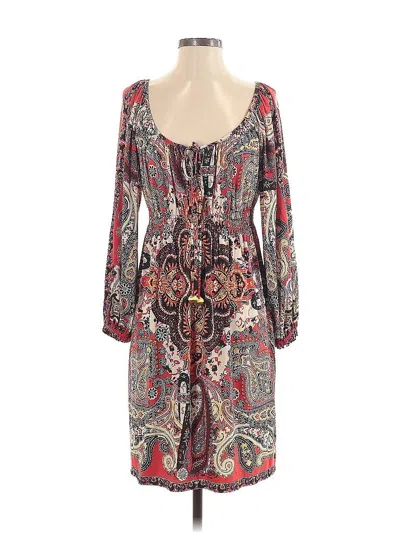 Pre-owned Muse Exclusively For Boston Proper Casual Dress In Red