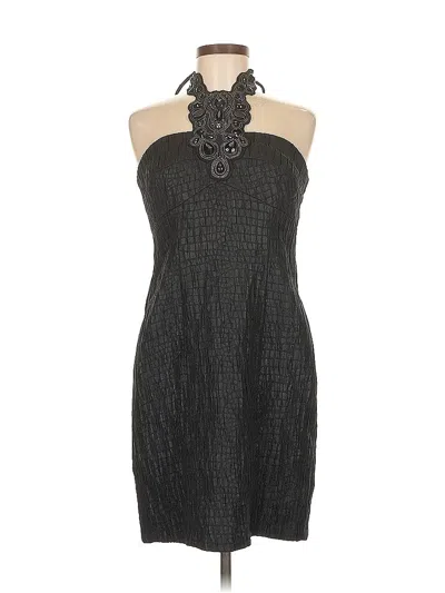 Pre-owned Muse Exclusively For Boston Proper Cocktail Dress In Gray