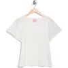 Muse Flutter Sleeve Cotton Top In White