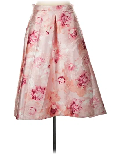 Pre-owned Muse Formal Skirt In Pink