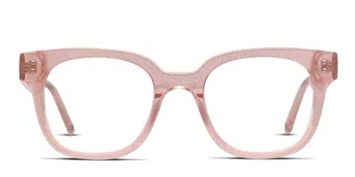 Muse Naomi Eyeglasses Pink,glitter