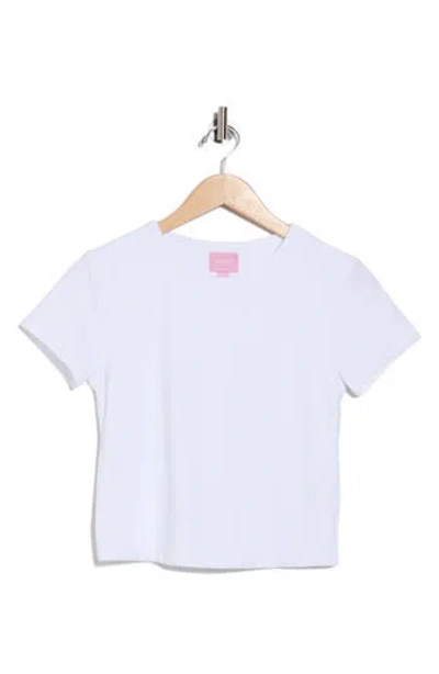 Muse Short Sleeve Crew Tee In White