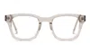 Muse Toppin Glasses Beige,clear In Beige,clear