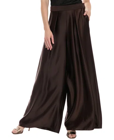 Muse Women's Wide-leg Pants In Brown