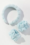 Musée Headband & Wristband Set In Blue