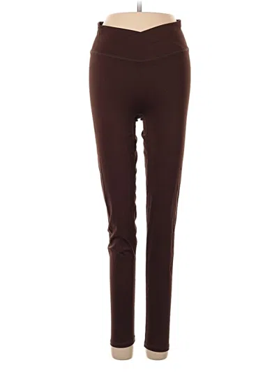 Pre-owned Musera Active Pants In Brown