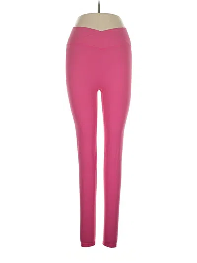 Pre-owned Musera Active Pants In Pink