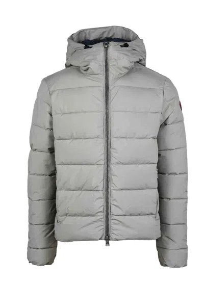 Museum Down Jacket - Stone In Blue