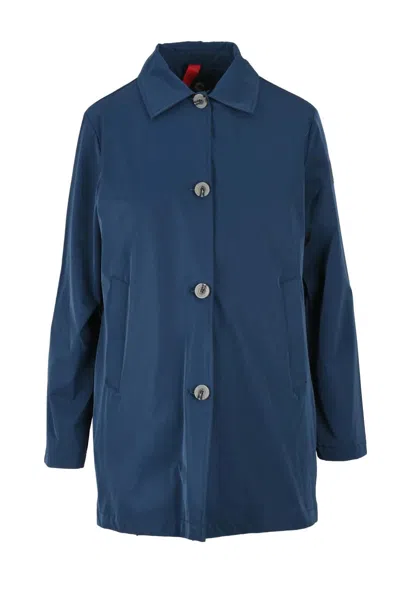 Museum Duster Coat With Vest - Blue
