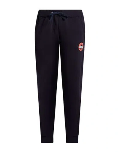 Museum Man Pants Midnight Blue Size L Cotton, Polyester In Black