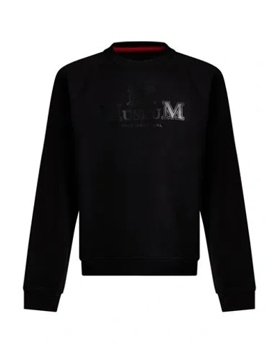 Museum Man Sweatshirt Black Size Xl Cotton, Polyester