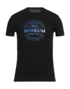Museum Man T-shirt Black Size Xs Cotton In Black
