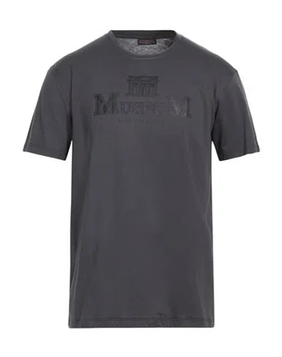 Museum Man T-shirt Charcoal Size L Cotton In Animal Print