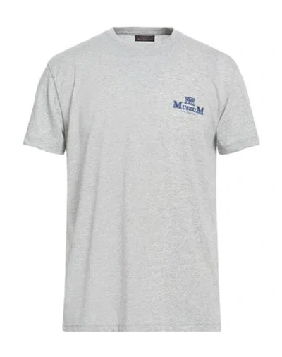 Museum Man T-shirt Grey Size Xxl Cotton In Gray
